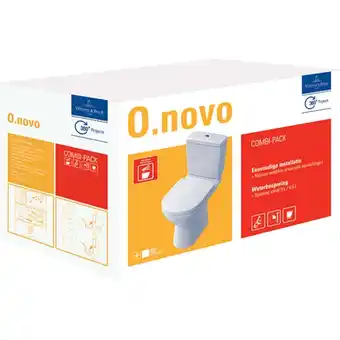 ManoMano Villeroy&boch - O.Novo Kombipack Duobloc +Sofclose+Quickrel.Zitt.Ceramic+ Weiß Angebot