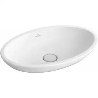 ManoMano Villeroy und Boch Aufsatzwaschtisch Loop & Friends 515101 585x380mm, weiss, Farbe: Weiß Ceramicplus - 515101R1 Angebot