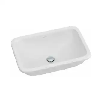 ManoMano Villeroy und Boch Einbauwaschtisch Loop & Friends 614520 675x450mm, weiss, Farbe: Weiß Ceramicplus - 614520R1 Angebot