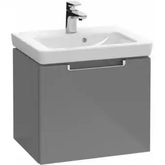 ManoMano Villeroy und Boch Waschtischunterschrank Subway 2.0 A684, Farbe: Truffle Grey, Griff chrom glänzend - A68410VG Angebot