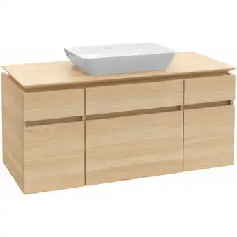 ManoMano Legato Waschtischunterschrank B707, 1200x550x500mm, Waschtisch mittig, Farbe: White Wood - B70700E8 - Villeroy&boch Angebot