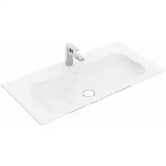 ManoMano Villeroy und Boch Schrankwaschtisch Finion 4164AB 1000x500mm, verdeckter Überlauf, 1 Hahnloch, Farbe: Stone White, Ceramic Pl Angebot