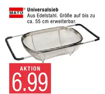 Marktkauf Mato Universalsieb Angebot