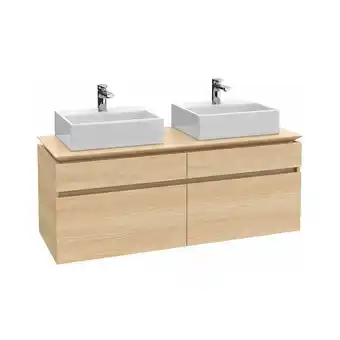 ManoMano Legato Waschtischunterschrank B669, 1400x550x500mm, 2 Waschtische, Farbe: Arizona Oak - B66900VH - Villeroy&boch Angebot