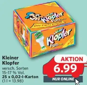 Combi Kleiner Klopfer 25 x 0,02 L Karton Angebot