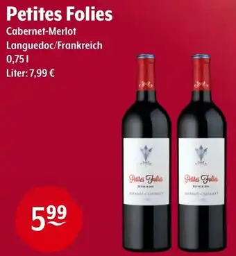 Trink und Spare Petites Folies 0,75 L Angebot