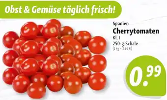 Nah & Frisch Spanien Cherrytomaten 250 g Schale Angebot