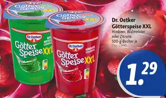 Nah & Frisch Dr. Oetker Götterspeise XXL 500 g Becher Angebot