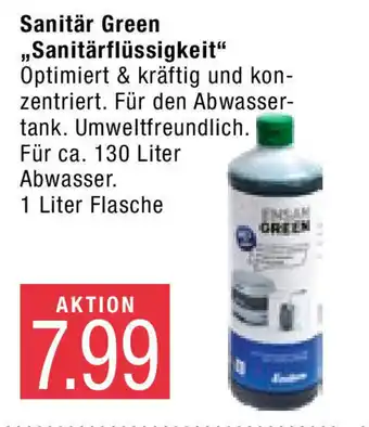 Marktkauf Sanitär Green ,,Sanitärflüssigkeit" Angebot