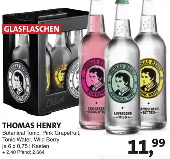 Lösch Depot THOMAS HENRY 6x0,75 L Kasten Angebot