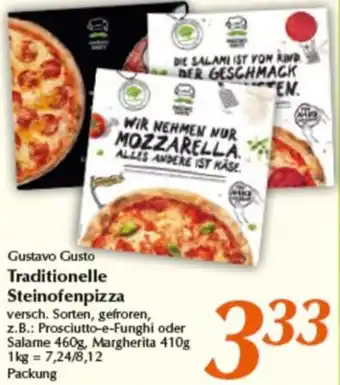 inkoop Gustavo Gusto Traditionelle Steinofenpizza Angebot