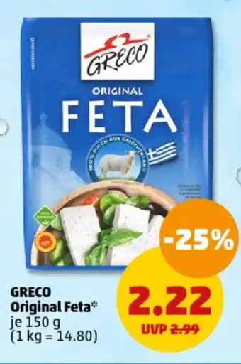 PENNY GRECO Original Feta je 150 g Angebot