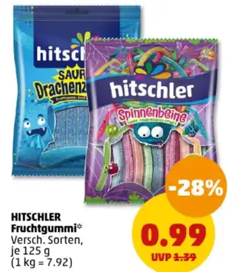 PENNY HITSCHLER Fruchtgummi* Versch. Sorten, je 125 g Angebot