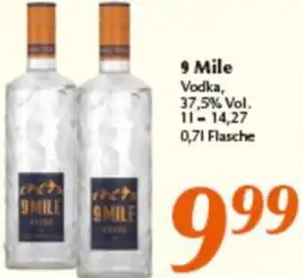 inkoop 9 Mile Vodka 0,7 L Flasche Angebot