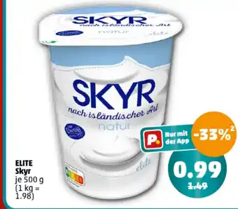 PENNY ELITE Skyr je 500 g Angebot