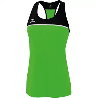 Intersport ERIMA Damen Shirt CHANGE tank top function green/black/white 34 Angebot