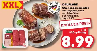 Kaufland K-PURLAND XXL-Rinderrouladen 5-St.-Großpackg. Angebot