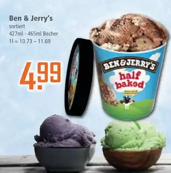 Klaas und Kock Ben & Jerry's 427ml -465ml Angebot