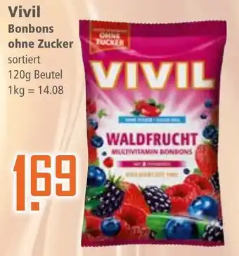 Klaas und Kock Vivil Bonbons ohne Zucker 120g Angebot