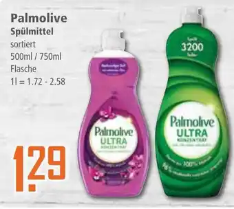 Klaas und Kock Palmolive Spülmittel 500ml / 750ml Flasche Angebot