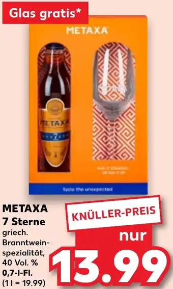 Kaufland METAXA 7 Sterne 0,7 l Fl. Angebot