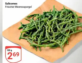 Globus Salicornes Frischer Meeresspargel 100g Angebot