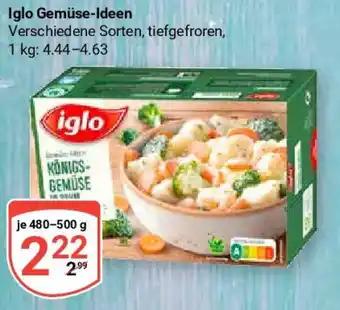 Globus Iglo Gemüse-Ideen 480-500g Angebot