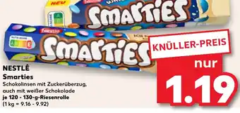 Kaufland NESTLÉ Smarties 120-130-g-Riesenrolle Angebot