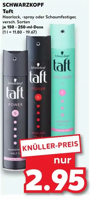 Kaufland SCHWARZKOPF Taft 150-250-ml-Dose Angebot