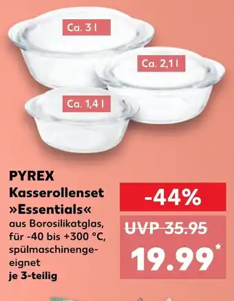 Kaufland PYREX Kasserollenset Essentials Angebot