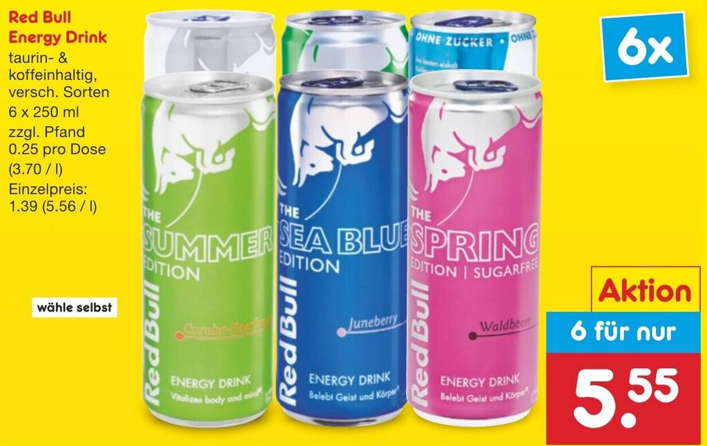 Red Bull Angebot Netto