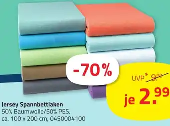 ROLLER Jersey Spannbettlaken Angebot