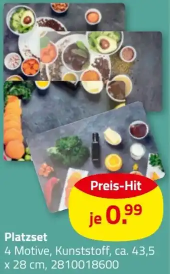 ROLLER Platzset Angebot