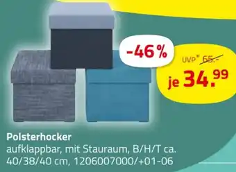 ROLLER Polsterhocker Angebot