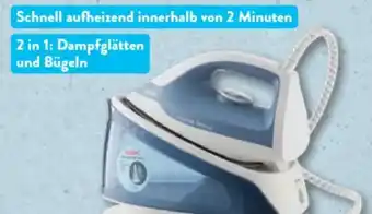 Aldi Nord Dampfbügelstation Express Optimal SV4110 Angebot