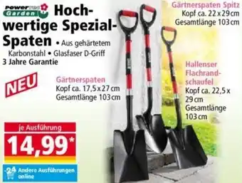 Norma Powertec Garden Hochwertige Spezial Spaten Angebot