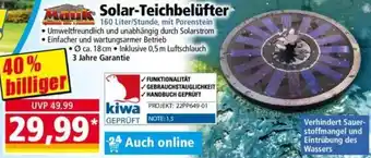 Norma Mauk Solar-Teichbelüfter Angebot