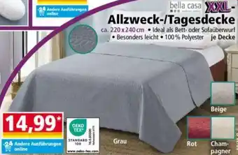 Norma bella casa XXL Allzweck/Tagesdecke Angebot