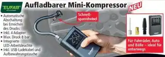 Norma EUFAB Aufladbarer Mini-Kompressor Angebot