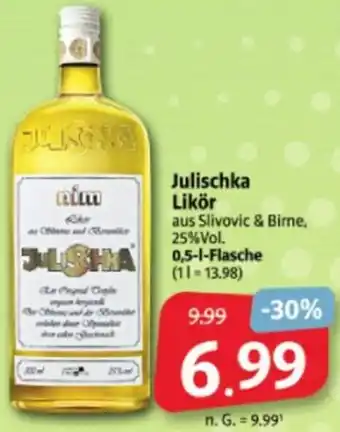 Markant Markt Julischka Likör 0,5 L Flasche Angebot