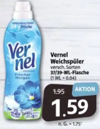 Markant Markt Vernel Weichspüler 37/39 WL-Flasche Angebot