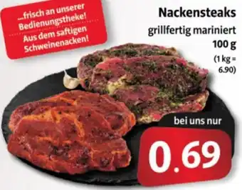 Markant Markt Nackensteaks 100 g Angebot