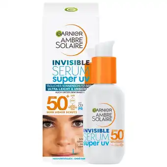 Douglas Garnier Ambre Solaire Invisible Serum Super UV Sonnenschutz-Serum LSF 50+ Angebot