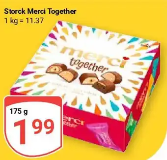 Globus Storck Merci Together 175g Angebot