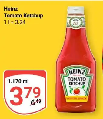 Globus Heinz Tomato Ketchup 1170ml Angebot