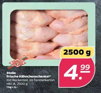 NETTO Stolle Frisches Hähnchenschenkel 2500g Angebot