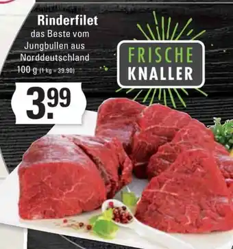 Meyer's Frischemarkt Rinderfilet das Beste vom Jungbullen aus Norddeutschland 100 g Angebot