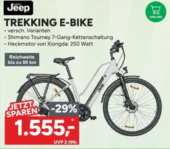 Marktkauf Jeep TREKKING E-BIKE Angebot