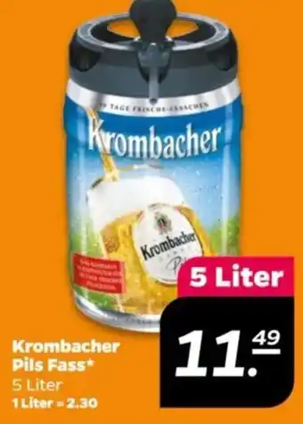 NETTO Krombacher Pils Fass 5 Liter Angebot