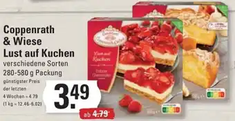 Meyer's Frischemarkt Coppenrath & Wiese Lust auf Kuchen verschiedene Sorten 280-580 g Packung Angebot